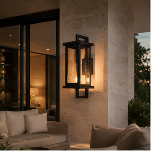 โคมไฟติดผนัง LED สำหรับตกแต่งภายนอกอาคาร กันน้ำ ดีไซน์ทันสมัย เหมาะสำหรับสวน - Product Image 4
