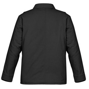 เสื้อแจ็คเก็ตผ้าโพลีเอสเตอร์สีดำแบบยูนิเซ็กซ์ ทรงควิลท์ ปิดด้วยซิป ระบายอากาศได้ดี แห้งเร็ว มีกระเป๋าหน้าอก สไตล์ลำลอง ทรงปกติ เหมาะสำหรับใส่ในฤดูใบไม้ร่วง - Product Image 6