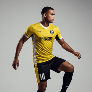 Conjunto de Camiseta y Pantalones Cortos de Fútbol Premium, Uniforme Deportivo Personalizado para Equipos de Fútbol - Product Image 6