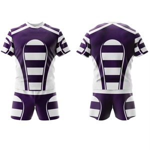 Uniforme de rugby respirant de haute qualité personnalisable, vêtements de sport de qualité supérieure, prix abordable, uniformes de rugby pour hommes et femmes - Product Image 1