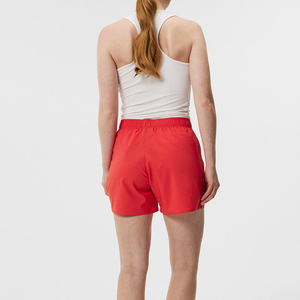 Shorts de sport respirants pour femme, taille mi-haute, en Spandex/Polyester, avec ceinture élastique, pour l'été, les activités de plein air et la course à pied - Product Image 3