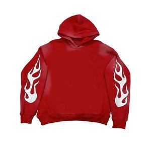 Conjunto Deportivo de 2 Piezas para Hombre, Estilo Urbano, con Apliques Bordados Personalizados, Sudadera con Cremallera, Lavado Vintage, Ropa de Otoño - Product Image 4