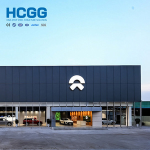 Structures en acier préfabriquées Q355B personnalisables à faible coût pour salles d'exposition automobiles 4S, bâtiments métalliques à ossature spatiale, ateliers et entrepôts - Product Image 6