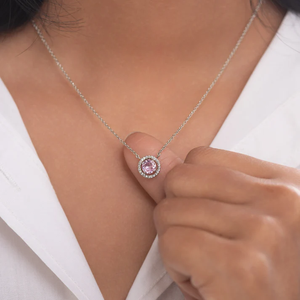 Deslumbrante Collar de Tenis con Diamantes, Cadena Delgada de Plata Esterlina 925, Joyería Fina para Mujer, Regalo para Bodas, Fiestas y Uso Diario - Product Image 1