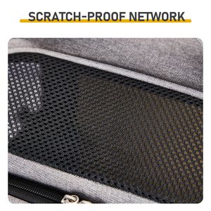 Zaino Trasportino Espandibile per Cani di Piccola Taglia, Traspirante con Rete, Estensione Anteriore e Posteriore per Gatti e Cani - Product Image 5