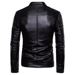 Latest model of Embroidery Street Wear <b>Leather</b> <b>Jacket</b> Custom Cowhide Genuine <b>Leather</b> - Product Image 2