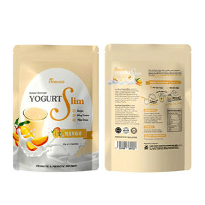 Premium Quality Mango Instant Yogurt <b>Protein</b> Powder Diet Meal Replacement Low Calorie Sachet Satiety Support YogurtSlim Function - Product Image 2