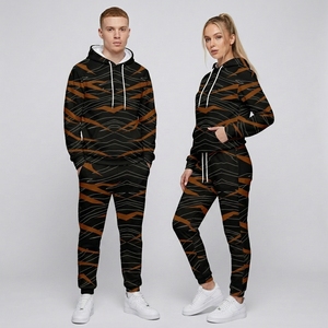 Conjunto Deportivo Personalizado con Logotipo para Hombre y Mujer, 100% Algodón, Pantalones Deportivos y Sudadera con Capucha - Product Image 6