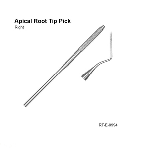 Spatule manuelle ergonomique pour pointe apicale dentaire en acier inoxydable certifiée CE Roboz Tech Pakistan - Product Image 2