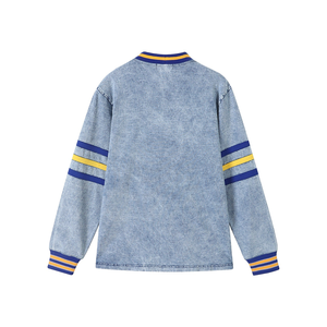 Cárdigan de Forro Polar SGRho Unisex, Estilo Vintage, Logotipo Griego Bordado en Chenilla, Ropa de Punto Informal para Hermandades y Fraternidades - Product Image 2