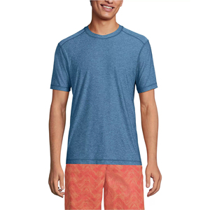 Camiseta de Natación para Hombre al por Mayor, de Secado Rápido, Protección UV, Tejido Suave y Transpirable, con Etiqueta Privada OEM y Logotipo Personalizado - Product Image 5