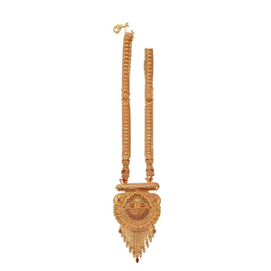 ชุดสร้อยคอยาวดีไซน์เนอร์ meenakari ชั้นดี11058995GL ขึ้นรูปราชวงศ์ - Product Image 2