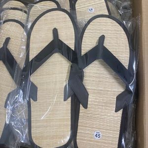 Excellent rapport qualité-prix 2026 – Chaussons en jonc de mer pour usage quotidien et spa – Fibres respirantes, confort rafraîchissant, absorption de la transpiration, durables - Product Image 5