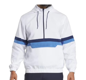 Open Lined Windbreaker Pullover <b>Hoodie</b> Plus Size Breathable Side Pockets Premium Quality Waterproof Jacket - Product Image 4