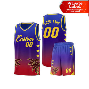 Uniforme de Baloncesto sin Mangas, Personalizable, Listo para Enviar, Equipación para Partidos, Uniforme de Baloncesto Económico al por Mayor, Premium - Product Image 1