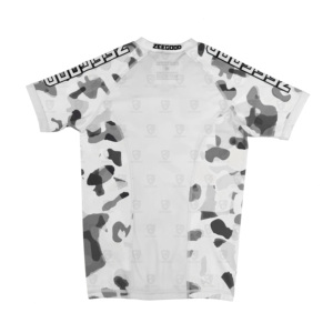 Women Fitness Rash Guard Shirts Custom Rash Guard BJJ Fabric Custom Free Design Polyester Sports Printed Shirts - Product Image 2