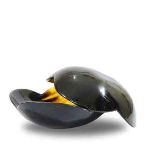 Ensemble de bols en corne naturelle, faits à la main, élégants, durables, design artisanal unique, décoratifs, écologiques, émaillés, lavables au lave-vaisselle - Product Image 6
