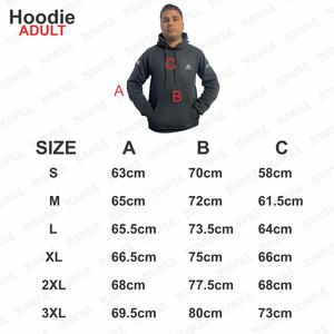 เสื้อฮู้ดผู้ชาย MAWRA MARTIAL ARTS ผ้าฝ้าย 100% ทรงหลวม ระบายอากาศได้ดี เหมาะสำหรับฤดูหนาว น้ำหนักมาก ลายเรียบ - Product Image 6