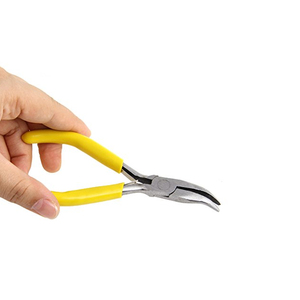 Jewelry Nose Plier Stainless Steel Jewelry Repair Pliers Tool Precision Beading <b>Wire</b> <b>Crafting</b> Shaping Professional Hand - Product Image 2