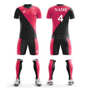 Uniformes Deportivos Personalizados de Secado Rápido, Traje Deportivo de Fútbol, Uniforme de Fútbol Multicolor 100% Poliéster - Product Image 1