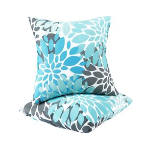 Set di 2 Cuscini da Esterno Morbidi e Confortevoli, Impermeabili e Resistenti allo Sbiadimento, per Giardino, Portico e Bordo Piscina - Product Image 2