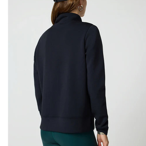 Women's Full Sleeve Length Sweatshirt Custom Logo Mock Neck Turtle Neck Design - Product Image 3