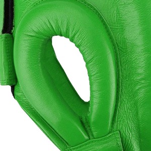 New Customized Logo Leather Portable Boxing Head Guard <b>Face</b> Saver Wear-Resistant Breathable High Quality Head Guard - Product Image 6