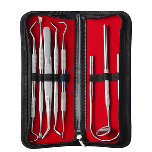 Kit d'instruments chirurgicaux dentaires manuels en acier inoxydable de haute qualité, certifié CE, ISO-13485 Classe I - Product Image 6