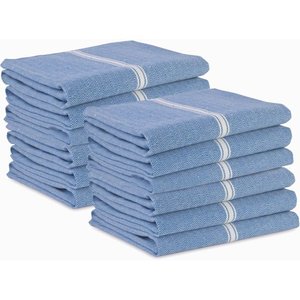 Factory Wholesale Nordic Simple Style Solid Color Yarn-Dyed Pure Cotton Rectangle <b>Kitchen</b> Towel Napkin Machine Washable for - Product Image 4