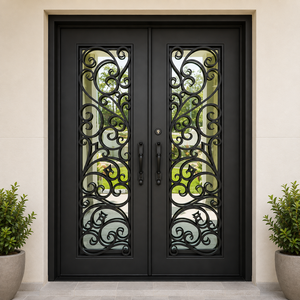 Puertas Metálicas de Hierro Forjado para Entradas Exteriores con Diseños Hechos a Mano, Elegancia Atemporal y Seguridad Superior para el Hogar - Product Image 4