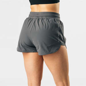 Vente en gros Short de course à séchage rapide pour femme Short de sport d'entraînement à taille élastique - Product Image 5