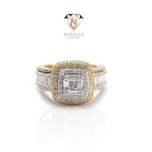 High On Demand Moissanite Diamond Engagement <b>Ring</b> Round Brilliant Cut GRA Certified 925 Silver <b>Ring</b> for Women <b>Indian</b> Supplier - Product Image 1