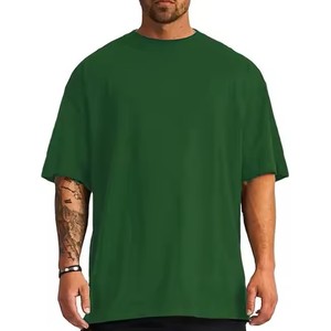 T-shirt pour homme de qualité supérieure, nouvelle arrivée, pur coton, broderie personnalisée, impression DTG sur le devant, séchage rapide, respirant, manches courtes - Product Image 2
