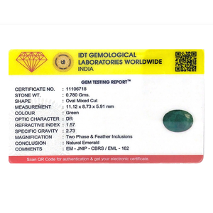 Natural Zambian Emerald 3.9 Carat Emerald Cut Loose Gemstone for Fine Jewelry - Product Image 4