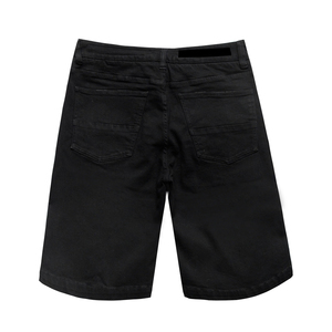 Pantalones Cortos de Mezclilla para Hombre, Estilo Casual de Verano, Ropa Urbana de Algodón Lavado, Corte Holgado, Proveedor Mayorista - Product Image 3