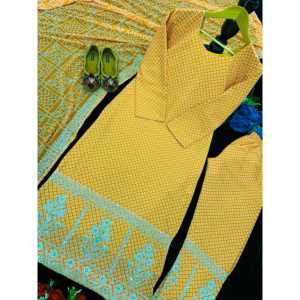 Hermosa ropa de fiesta para mujer Top Bottom y Dupatta Elegant Digital Print Set - Product Image 4
