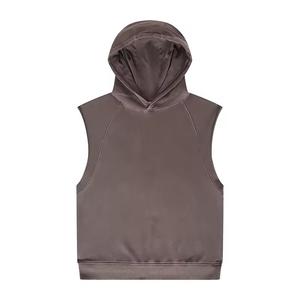 Sudadera sin mangas para hombre, personalizada, informal, deportiva, para gimnasio, fitness, correr, ajustada, de verano, CP-MH-10 - Product Image 1