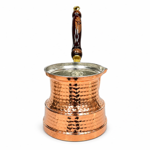 New Design Hammered Copper Antique Finish Turkish Greek Arabic <b>Coffee</b> Pot Stovetop <b>Coffee</b> Maker Cezve Ibrik Briki <b>Coffee</b> Pot - Product Image 2