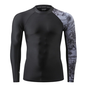 Professional Mens Rash Guard Full Sleeve Breathable <b>Athletic</b> Fitness Shirt Premium Manufacturer - Product Image 1