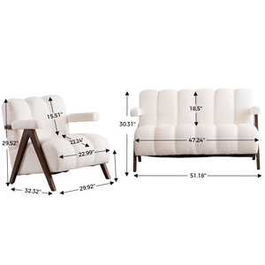 <b>SOFA</b> LOUNGE <b>SET</b> Minimalist from Vietnam Sectional <b>Sofa</b> style High Density Sponge Pillow Back Metal/Wood Living Room - Product Image 1