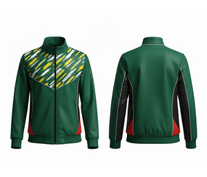 Premium Quality Sublimated <b>Track</b> <b>Jacket</b> Running and Fitness Wear Warm Breathable Quick Dry | Sizes <b>Men</b> Women Youth - Product Image 1