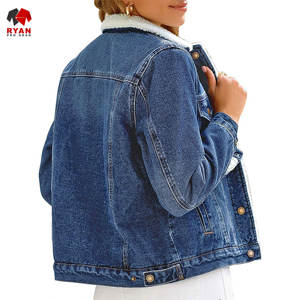 Chaqueta Vaquera Personalizada Ryan Pro Gear para Mujer, Tejido Transpirable y Cómodo con Logotipo Personalizado, Ropa Casual - Product Image 4