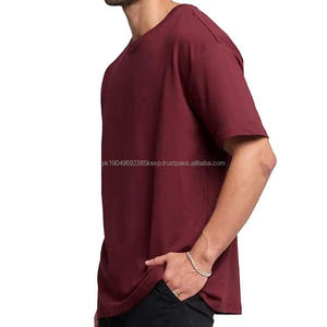 Camiseta de Hombre Barata al por Mayor de Secado Rápido 100% Algodón de Alta Calidad Camisa Casual Antiarrugas MOQ Bajo Camisetas Casuales para Hombre - Product Image 4