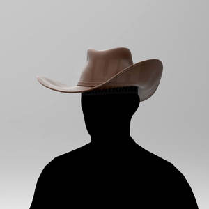Chapeaux de cowboy à la mode, faible MOQ, design personnalisé, différentes couleurs, matériau durable - Product Image 2