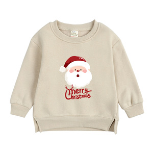 Unisex Merry Christmas <b>Raglan</b> <b>Sleeve</b> <b>Long</b> <b>Sleeve</b> Color Block Front Logo Eco-Friendly Breathable <b>T</b>-<b>Shirt</b> - Product Image 3