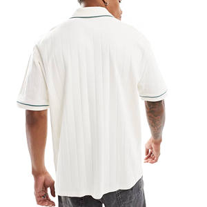 Camisas de Golf Personalizadas Transpirables de Verano para Hombre, Talla Grande, 100% Algodón, Antiarrugas, de Secado Rápido, Bordadas, Muestra Gratis - Product Image 5