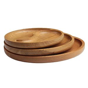 Natural Mango Wood Charger Plate Set Wedding Table Decor Classic Sustainable Handcrafted BPA Free Eco-Friendly Service Plate - Product Image 1