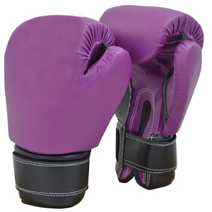 Gants de boxe MMA en cuir véritable personnalisés, respirants, à séchage rapide, avec fermeture auto-agrippante, pour adultes - Product Image 2