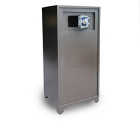 Coffre-fort ignifuge et antivol en acier inoxydable de haute qualité avec serrure à combinaison et à clé - Prix usine pour casiers bancaires