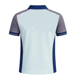 เสื้อกอล์ฟแขนสั้นผู้ชาย ระบายอากาศ แห้งเร็ว ผ้าถัก ทอแบบเรียบ  รับทำโลโก้ตามสั่ง OEM ชุดยูนิฟอร์ม คุณภาพพรีเมียม - Product Image 4